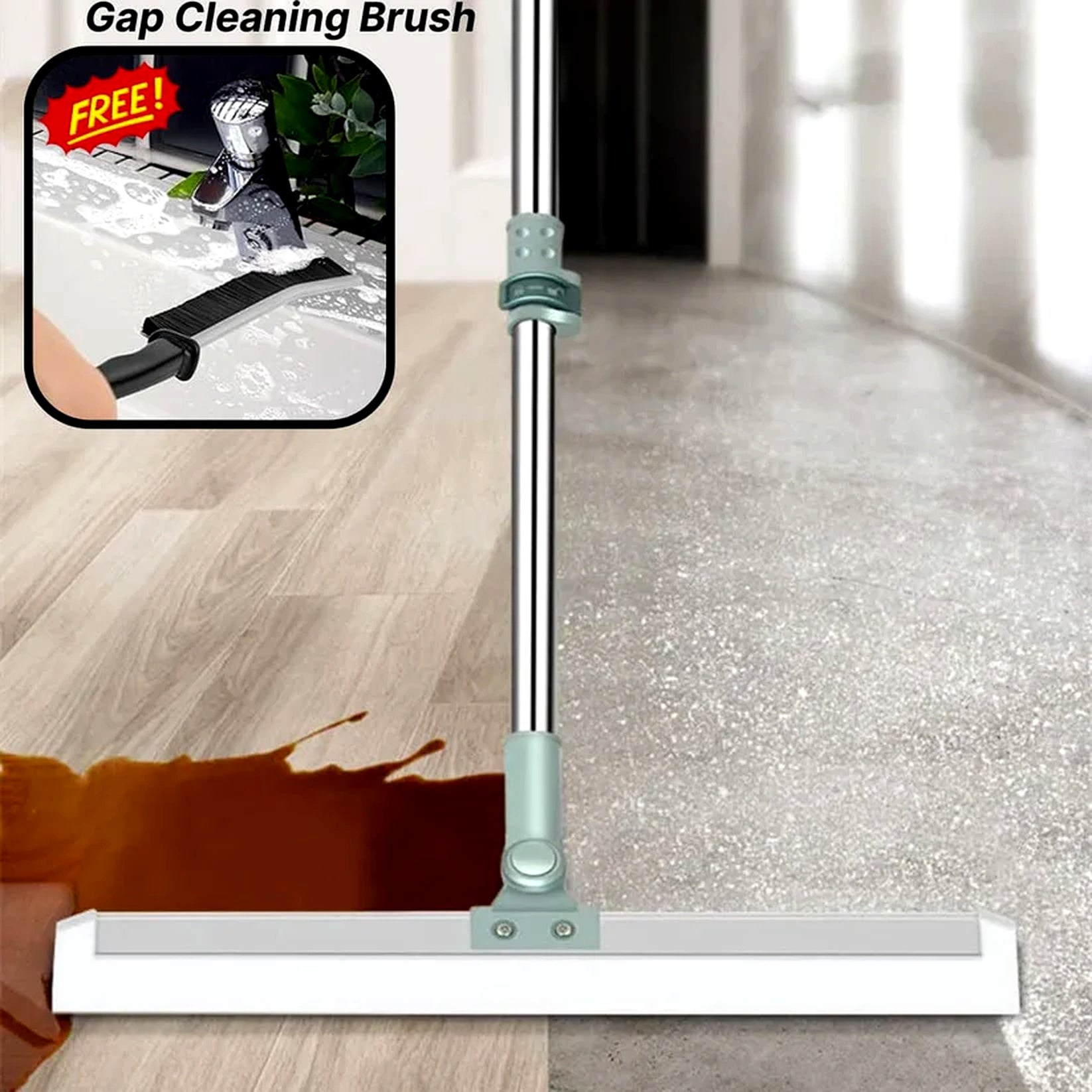 3 in 1 Floor Cleaner (Wet & Dry)-- 50% OFF + FREE CLEANING BRUSH FOR FIRST 100 BUYERS 🔥